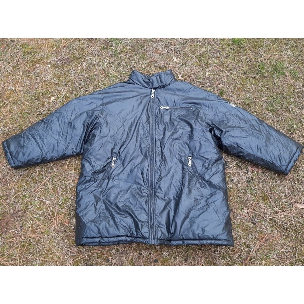 Ralph Lauren Large Vintage Ski Jacket. Thick / Puffer.Hood Hides In Neck Zipper